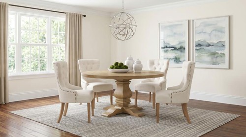 Round dining table - 5, pc